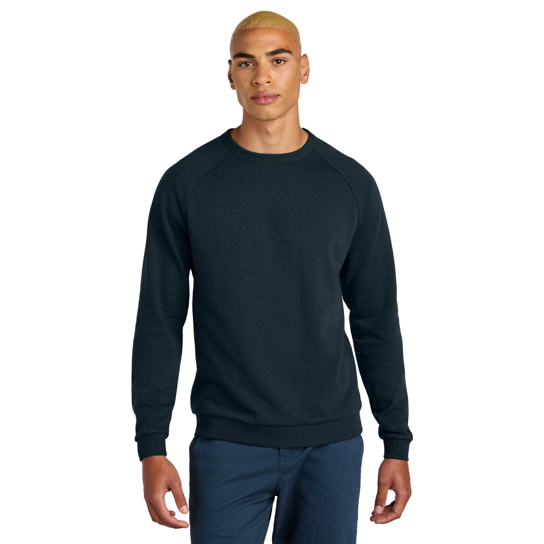 District-District® Perfect Tri® Fleece Crewneck Sweatshirt DT1304-MedTech-8